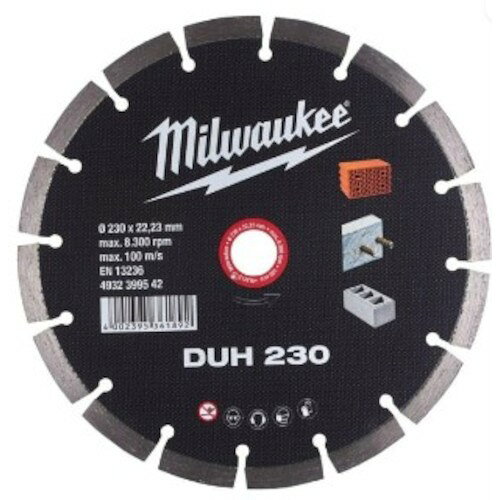 特長:●外径:230mm / 内径: 22mm / 回転数: 8300rpm 仕様2:●M18 FCOS230用ダイヤモンドブレード特長:●外径:230mm / 内径: 22mm / 回転数: 8300rpm 仕様2:●M18 FCOS230用ダイヤモンドブレード