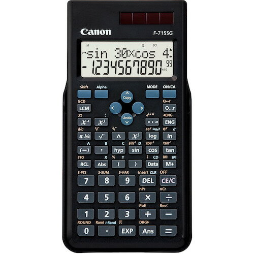 Mathematical - 【期間限定!対象商品P2〜20倍】 キヤノン　関数電卓　F−715SG−BK　SOB　1台 (F715SGBKSOB)