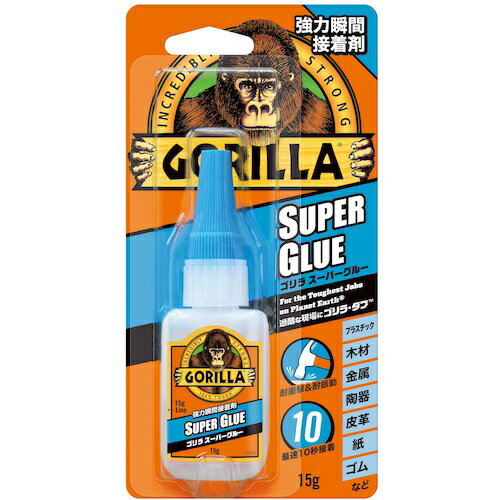 【期間限定!対象商品P2〜20倍】 KURE　ゴリラ　スーパーグルー　15g　1本 (NO1785)