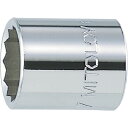 ミトロイ 3/8 スペアソケット (12P) 19mm 1個 (3M19)
