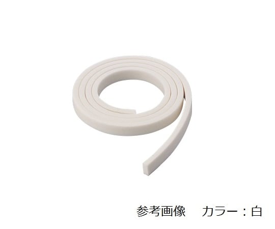 【期間限定!対象商品P2〜20倍】 シリコンスポンジ　白　5mm×10mm　長さ100m 1本