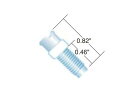 ルアーアダプター Female Luer to 1/4-28 Male 0.05