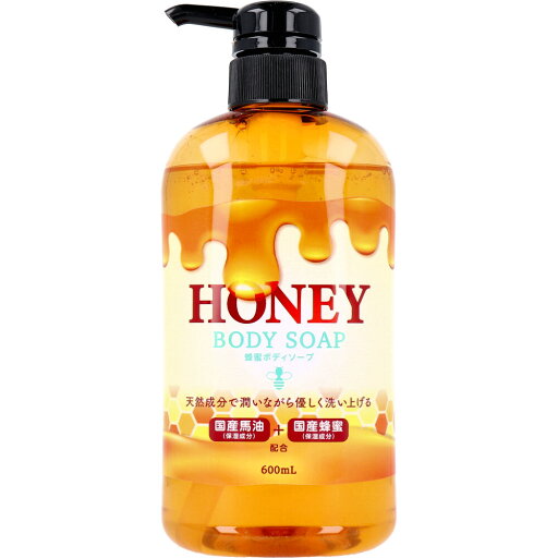 HONEY 蜂蜜ボディソープ 600mL 1個 HONEY 蜂蜜ボディソープ 600mL 1個