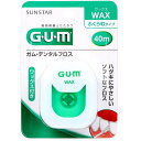 GUM ガム・デンタルフロス ワックス 40m 1個