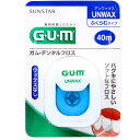 GUM ガム・デンタルフロス アンワックス 40m 1個