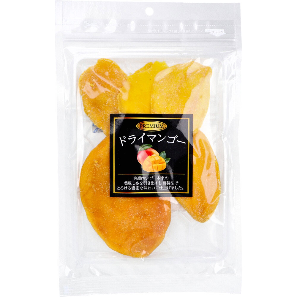 【期間限定!対象商品P2〜20倍】 ※ベトナム産 プレミアム ドライマンゴー 120g 1個