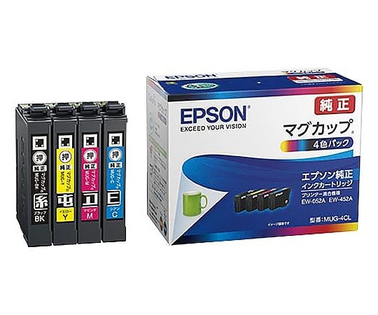 【SS限定 38万商品以上10%OFF】 純正インク 4色P　MUG-4CL 1個