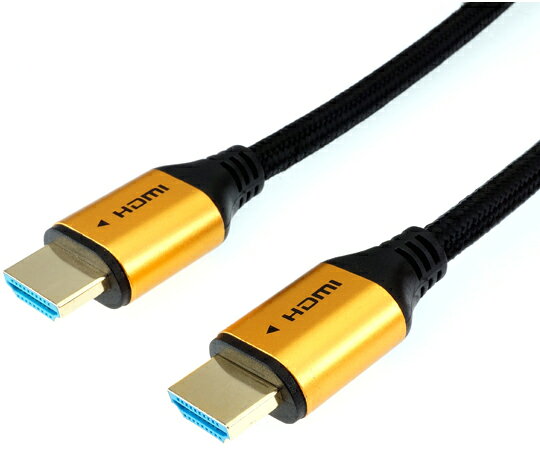 【期間限定!対象商品P2〜20倍】 HDMIケーブル　5m　メッシュケーブル　ゴールド　H...