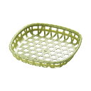 竹ざる風 プラザル角(10個入) 5918 150グリーン 1セット(10個入)