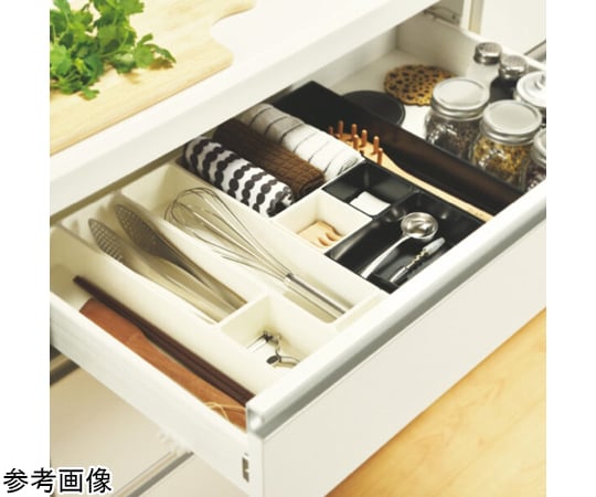 【期間限定!対象商品P2〜20倍】 引出し整理ケース ホワイト 7P 1セット（7個入）　...