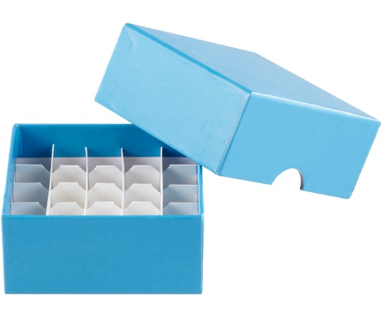 Cardboard Cryogenic Tube box 25 place 5x5 format for 1.5/2ml tubes pk25 1箱（200個入）　120519 1箱(200個入)