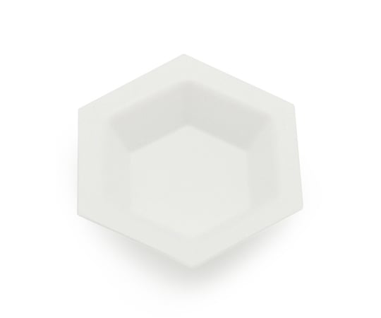 Hexagonal Weigh Boat Small Anti-static White 1箱（500個入）　HS14251A 1箱(500個入)