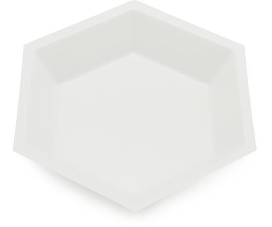 Hexagonal Weigh Boat Large Anti-static White 1箱（500個入）　HS14251C 1箱(500個入)