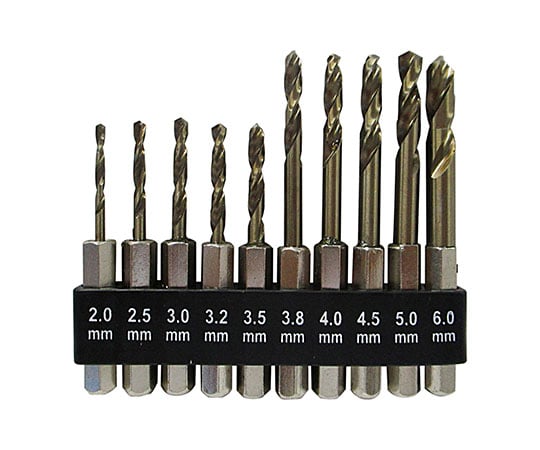 Rakuten - 【期間限定!対象商品P2〜20倍】 六角軸ショートドリル　ドリルセット　1本×10本入　GTSD-10 1セット(10本入)