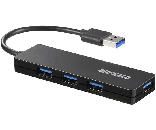 USB3.0 4ポート バスパワーハブ ブラック BSH4U120U3BK 1個