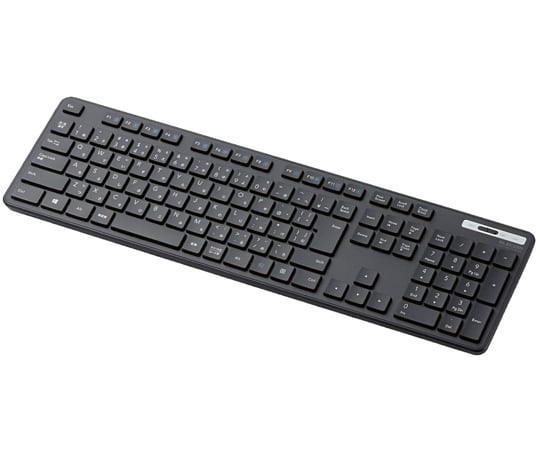 無線キーボード メンブレン式 フルサイズ 薄型 ブラック TK-FDM110TXBK 1個