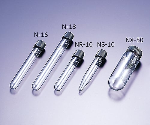 目安入ねじ口試験管　NX－50　本体のみ　20本 1箱(20本入)