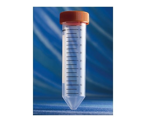【期間限定!対象商品P2〜20倍】 遠沈管 50mL ポリプロピレン製プラグシールキャップ ラック付 1ケース（25個×20パック入）　430290 1ケース(25個×20パック入)
