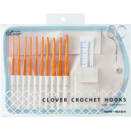 Other - 【期間限定!対象商品P2〜20倍】 CLOVER　クロバーかぎ針セット　1個 (43405)