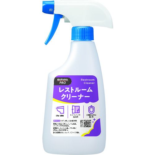 【期間限定!対象商品P2〜20倍】 サラヤ　レストルームクリーナー　500mL　S付　1本 (50264)