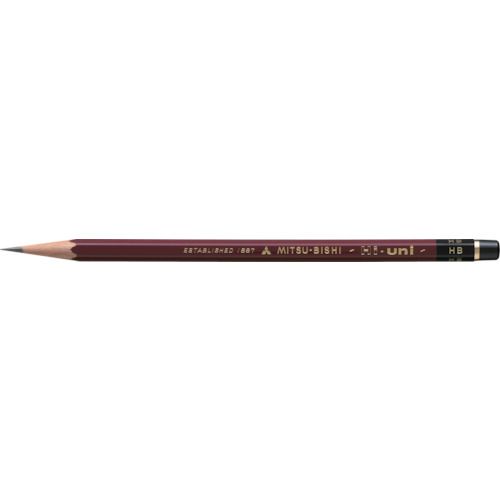 樂天商城 - 【期間限定!対象商品P2〜20倍】 uni　ハイユニ鉛筆　4H　（12本入）　1箱 (HU4H)