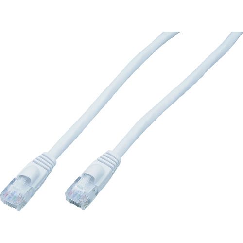 Cable - 【期間限定!対象商品P2〜20倍】 ELPA　LANケーブル　CAT6a　1M　1本 (LANA601W)