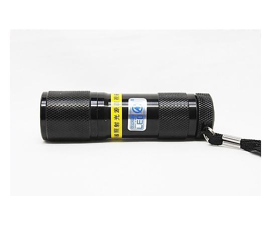 【全商品 ポイント10倍中】 LEDブラックライト 5灯 紫外線LED搭載 ブラック 電池付...
