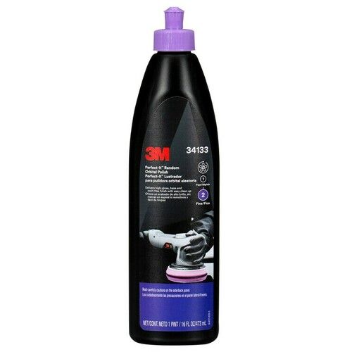 Abrading Agent, Compound - 【期間限定!対象商品P2〜20倍】 3M　仕上げコンパウンド34133　1本 (34133)