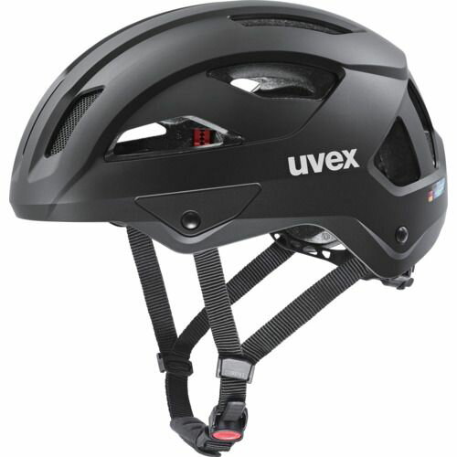 Rakuten - 【期間限定!対象商品P2〜20倍】 UVEX　自転車ヘルメット　uvex　stride　ブラックマット　56−59　1個 (4107140115UVEX)