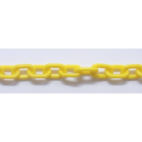 【期間限定!対象商品P2〜20倍】 ニッサチェイン　プラカラーリンク　15m巻　黄　1...