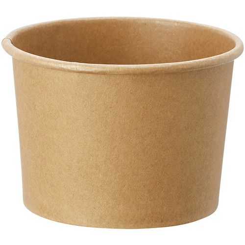 HEIKO 食品容器 アイスカップ クラフト 76-150 3．5オンス 50個入り 1袋 (004501006)