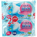 コンドル トイレ用流せるクリーナーシート 24枚入×2 1袋 (173273)