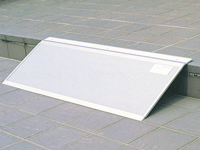 シクロケア安心スロープフリーサイズ シルバー 340×800