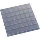 EXSEAL 耐震ゲル 転倒防止シート ゲルタック お徳用 30×30×2mm(角型) 1シート (GT0122016)