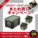 JEJアステージ 【8月5日〜9月5日まで】NTボックス#25X 1個+セパレートバスケット グリーン#25 2個 まとめ買い10%OFFキャンペーン 1S (NT25XSPBN25G2P)(3)