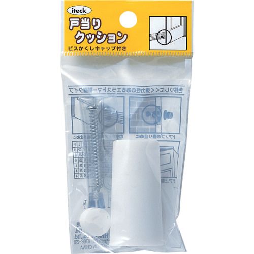 【期間限定!対象商品P2〜20倍】 光　P式ゴムクッション戸当り白1入50×26　1Pk (PGD522)