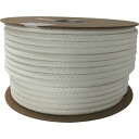 ユタカメイク ロープ ポリエステル金剛打ドラム巻 12mm×1m 100M