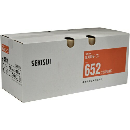 積水　紙粘着テープ＃652　18X18 1巻