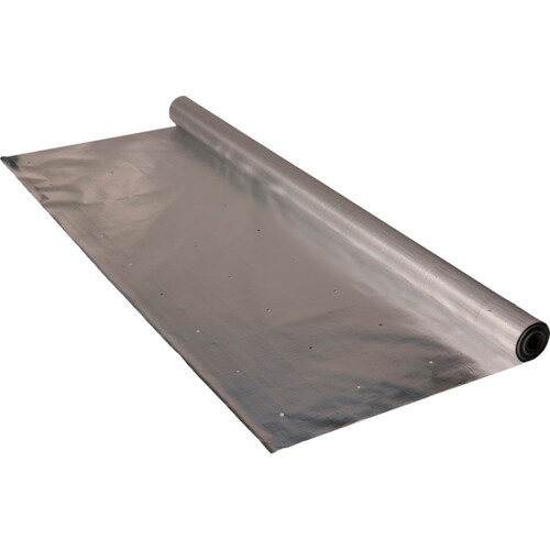 萩原 ターピー 強力アルミ反射クロス（有孔） アルミ／ナチュラル 1．8m×50m 1本