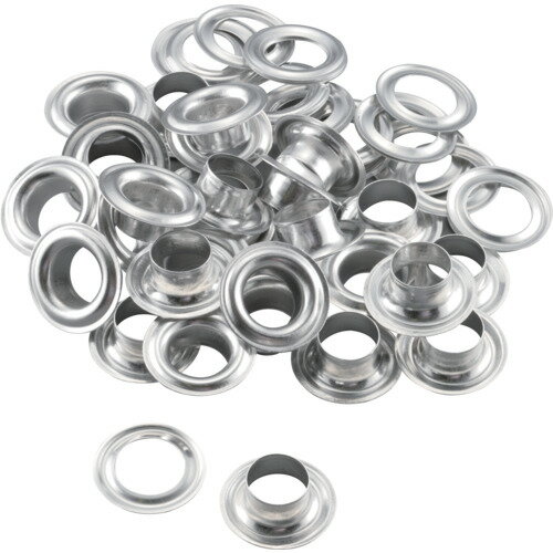 ファミリーツール 両面ハトメ 10mm（＃25） アルミ製 1PK