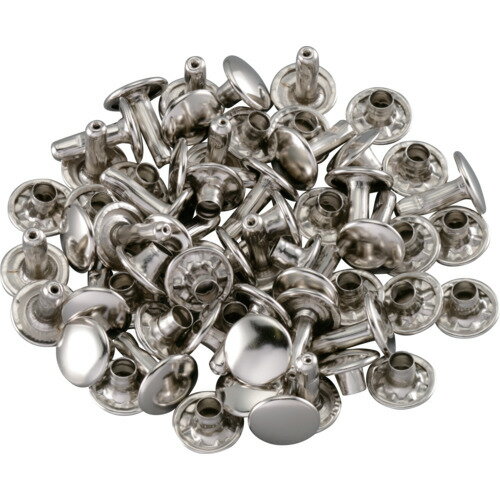 ファミリーツール 大カシメ ニッケルメッキ 30組入 1PK