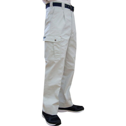 特長:●丈夫な綿混素材を使用したオールシーズンワンタックカーゴパンツです。 用途:●一般作業全般に 仕様:●色：シルバーグレー●ウエスト(cm)：91●股下(cm)：77●ワタリ幅(cm)：36 仕様2:●品番7600 綿混ブルゾンと上下セットアップとなります。 材質／仕上:●ポリエステル65％　綿35％特長:●丈夫な綿混素材を使用したオールシーズンワンタックカーゴパンツです。 用途:●一般作業全般に 仕様:●色：シルバーグレー●ウエスト(cm)：91●股下(cm)：77●ワタリ幅(cm)：36 仕様2:●品番7600 綿混ブルゾンと上下セットアップとなります。 材質／仕上:●ポリエステル65％　綿35％