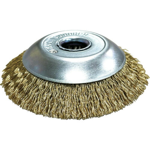 高島産業 ベベルブラシ エアー工具用 ベベル型 100x16穴x67 真鍮メッキ鋼線0．25 1個