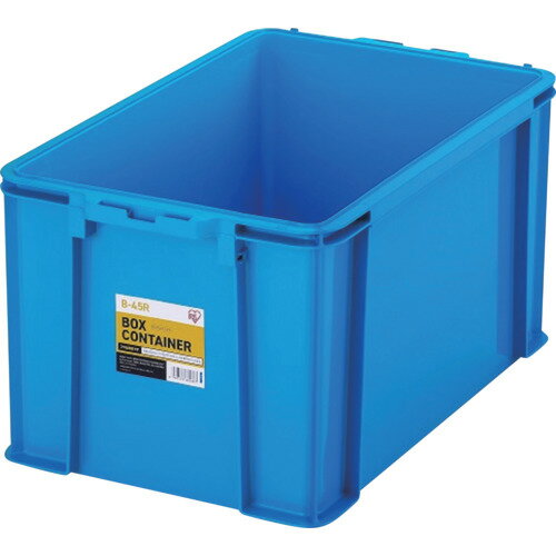 IRIS　299216　BOXコンテナ　B−45R　ブルー 1個