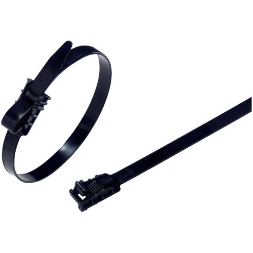  TY−Rap　Ty−Rap（タイラップ）リリース結束バンド゛耐候（黒色）（大袋）　幅12．7×長さ483mm　100本入り 1袋
