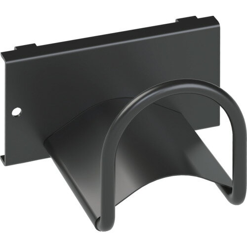 TRUSCO　パンチングパネル用ホースフック　黒 1個