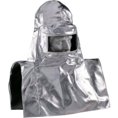 JUTEC　耐熱保護服　フード　フリーサイズ（ロングタイプ・大開口タイプ） 1個