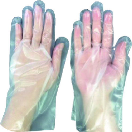 okamoto　イージーグローブ728ポリLD外エンボス　L　100枚入 1箱(4)