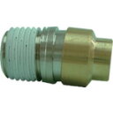 チヨダ ファイブHタイプ六角穴付メイルコネクタ12mm・R1/2 1個