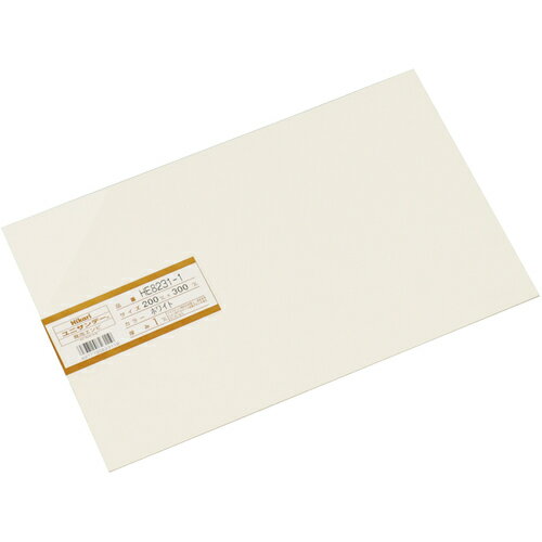 光 発泡エンビホワイト 1×200×300mm 1枚